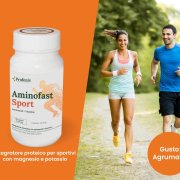 AMINOFAST SPORT Integratore proteico per sportivi con magnesio e potassio