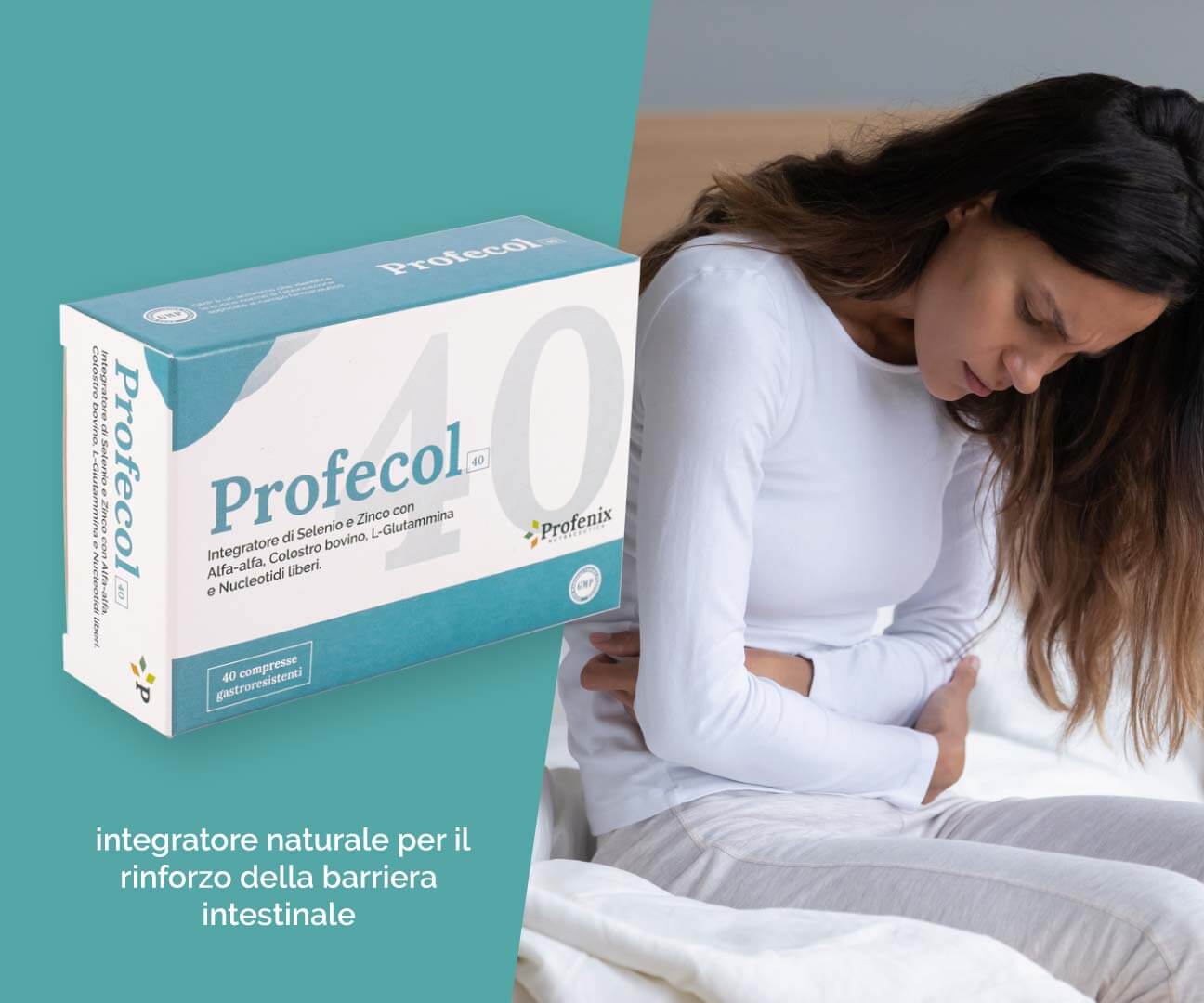 PROFECOL 40 integratore naturale per il rinforzo della barriera intestinale