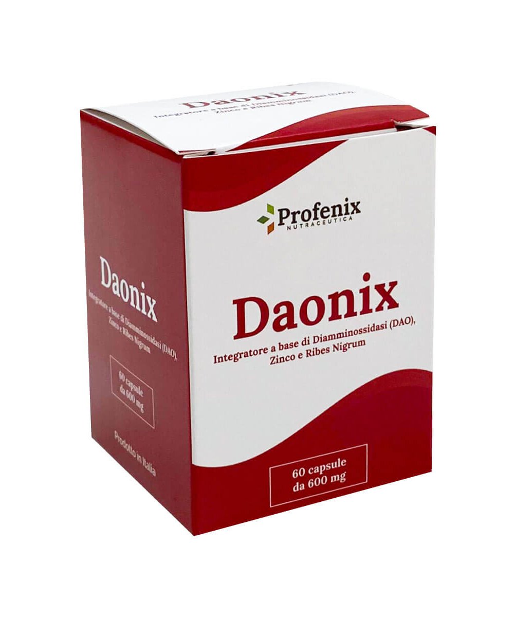 Daonix – integratore per il controllo dell’intolleranza all’istamina